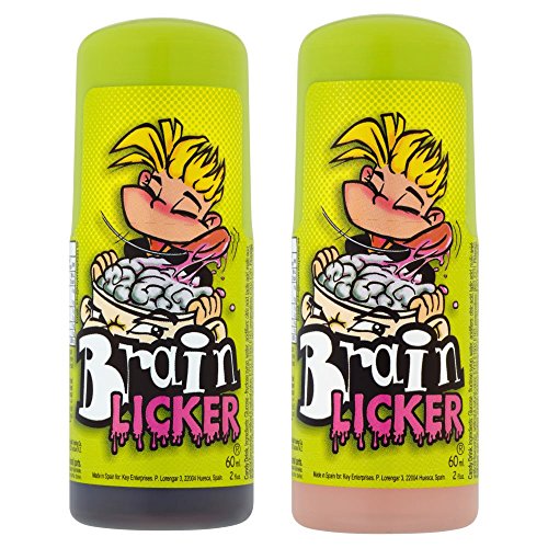 Brain Licker Sour Candy Roller, 60 ml, Pack of 2