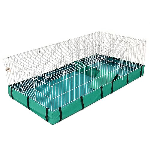 Guinea HabitatPlus Guinea Pig Cage by MidWest w/ Top Panel, 47 L x 24 W x 14 H Inches
